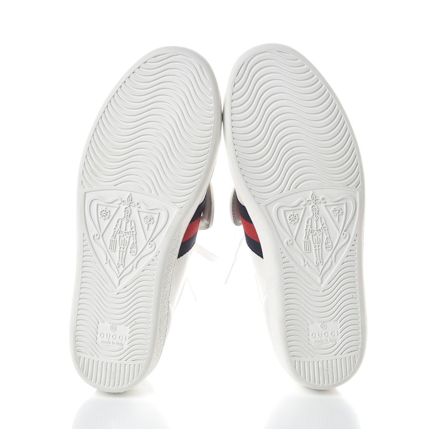 Gucci Calfskin Ayers Blind For Love Embroidered Womens Ace Sneakers 37 White 7 of 9