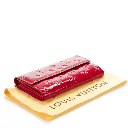 Louis Vuitton Vernis Sarah Wallet Pomme D'Amour 4 of 7