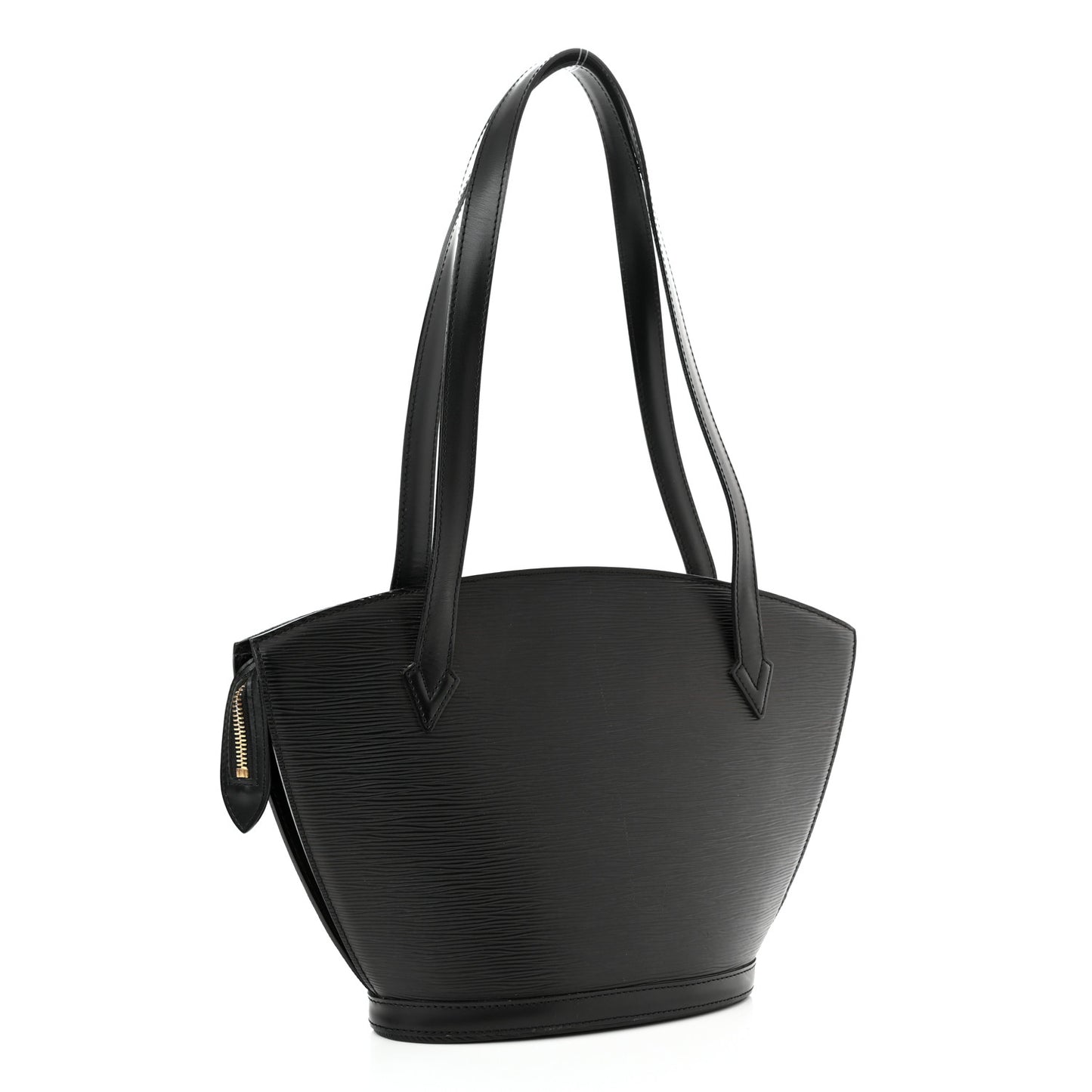 Epi Saint Jacques PM Long Straps Black