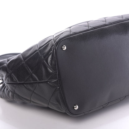 Chanel Caviar Quilted Timeless CC Soft Tote Black 5 of 13