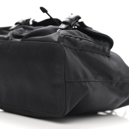 Prada Nylon Vela Mini Crossbody Backpack Black 10 of 10