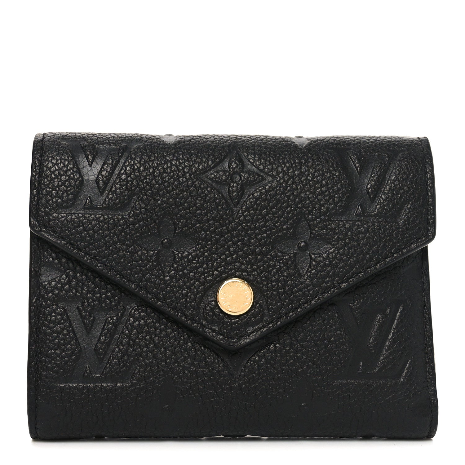 Louis Vuitton Empreinte Victorine Wallet Black 1 of 7