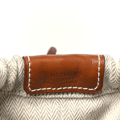 Hermes Canvas Barenia Fourbi 25 MM Bag Insert Natural Fauve 6 of 11