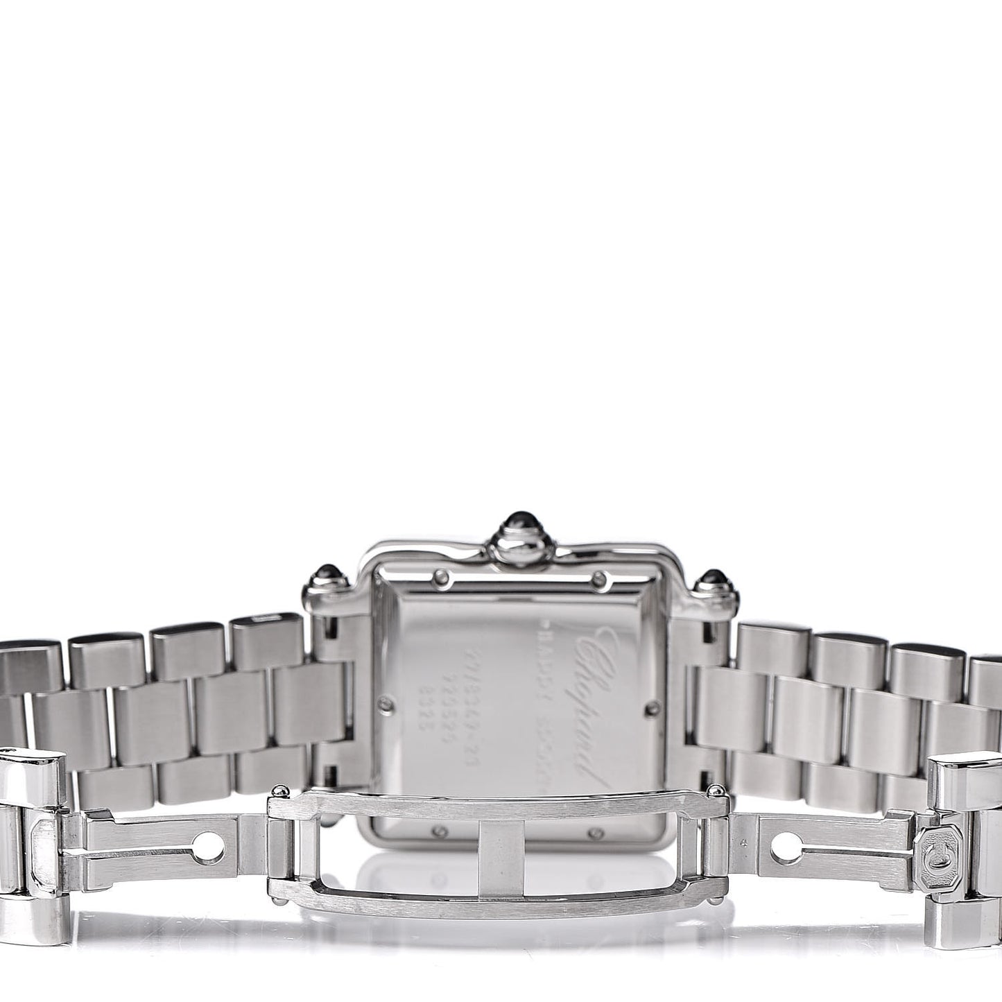 Stainless Steel 7 Diamond 27mm Happy Sport Quartz Watch