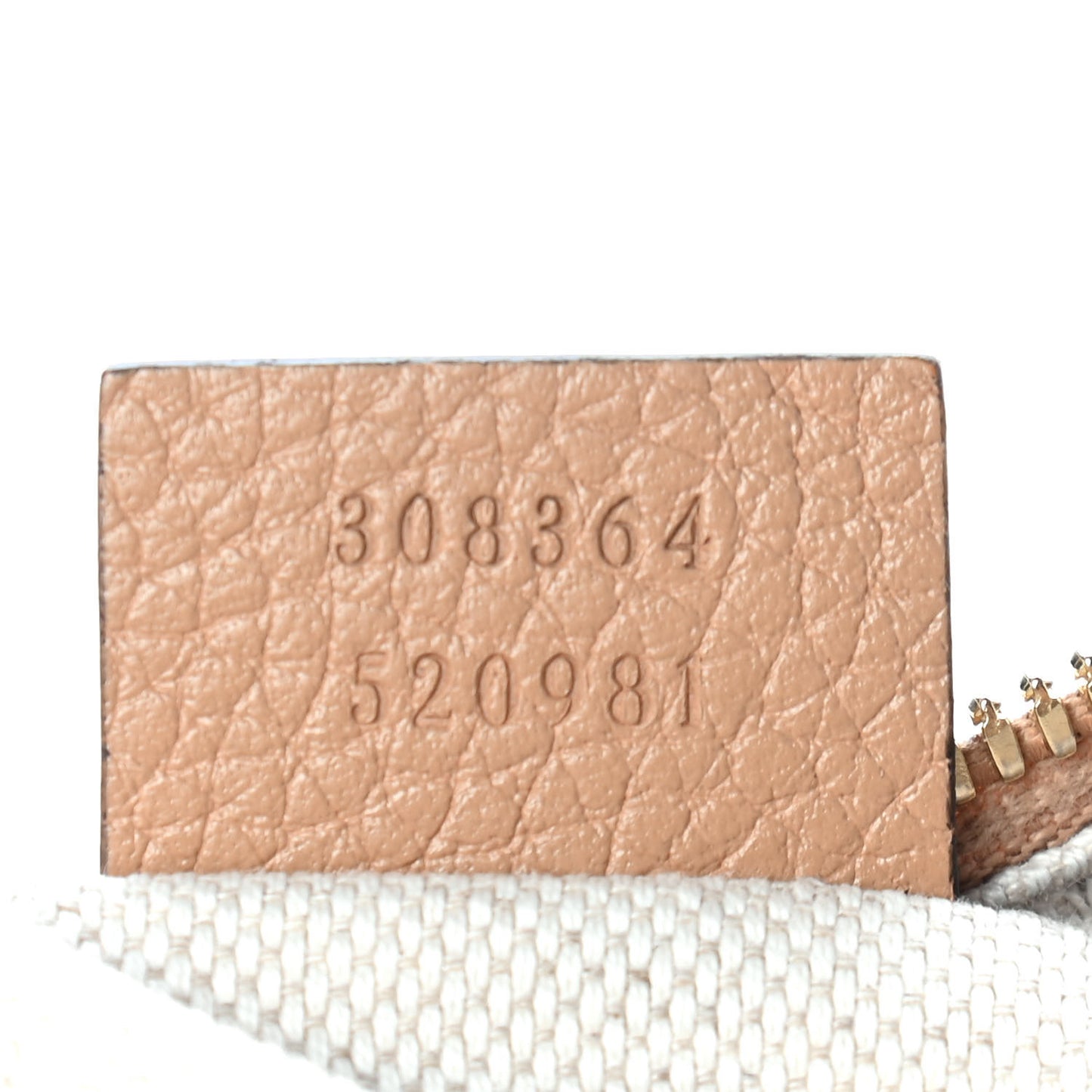 Pebbled Calfskin Small Soho Disco Bag Rose Beige