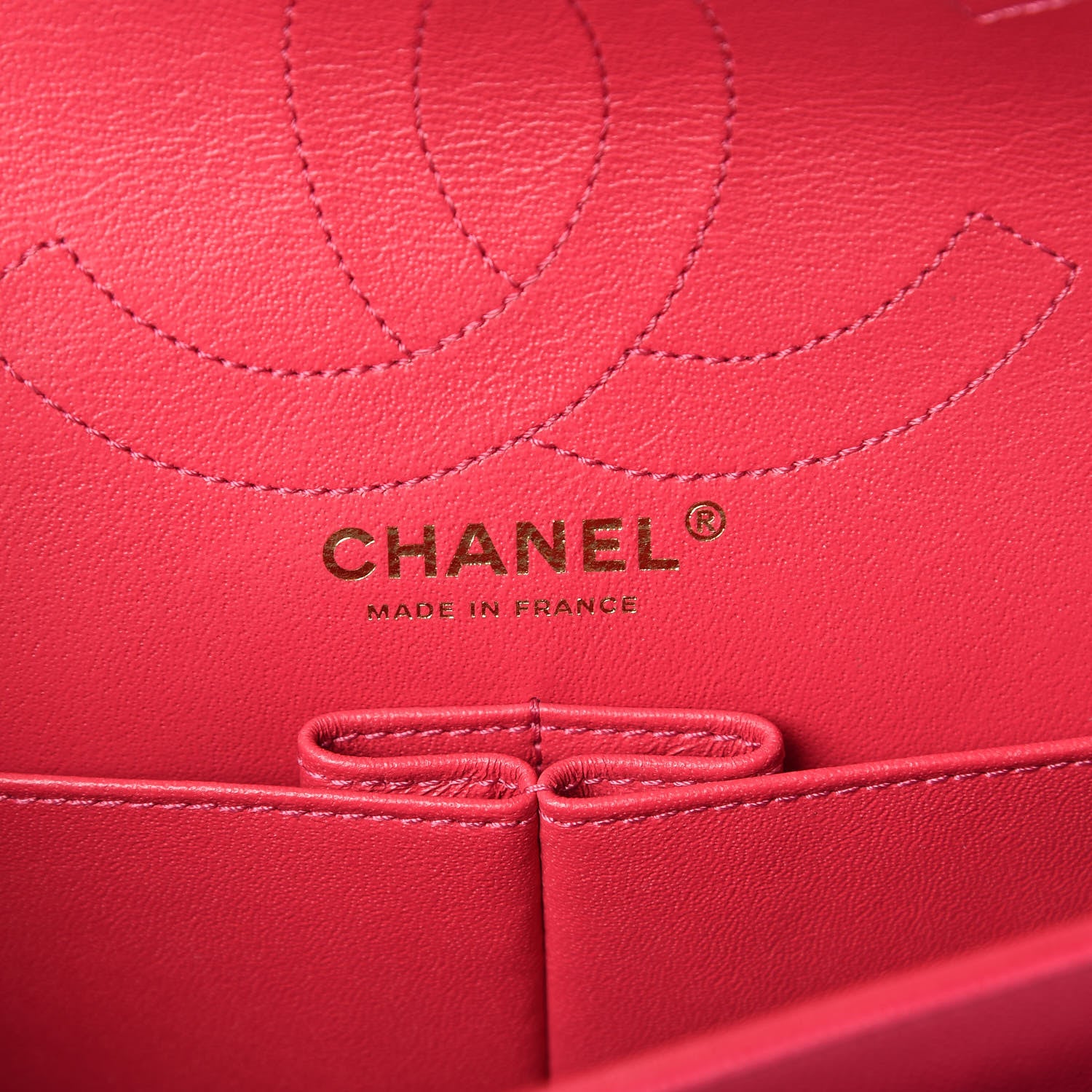 Chanel Caviar Chevron Quilted 2.55 Reissue 226 Flap Fuchsia 8 of 10