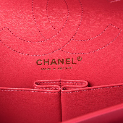 Chanel Caviar Chevron Quilted 2.55 Reissue 226 Flap Fuchsia 8 of 10