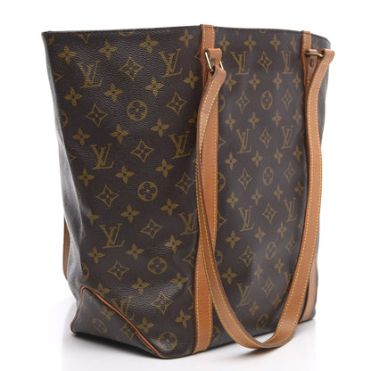 Louis Vuitton Monogram Sac Shopping Tote 3 of 14