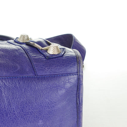 Balenciaga Agneau Giant 21 Silver Hardware City Bleu Lavande 11 of 15