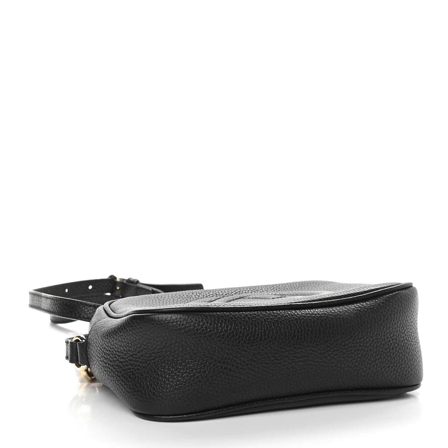 Gucci Pebbled Calfskin Small Soho Disco Bag Black 4 of 9