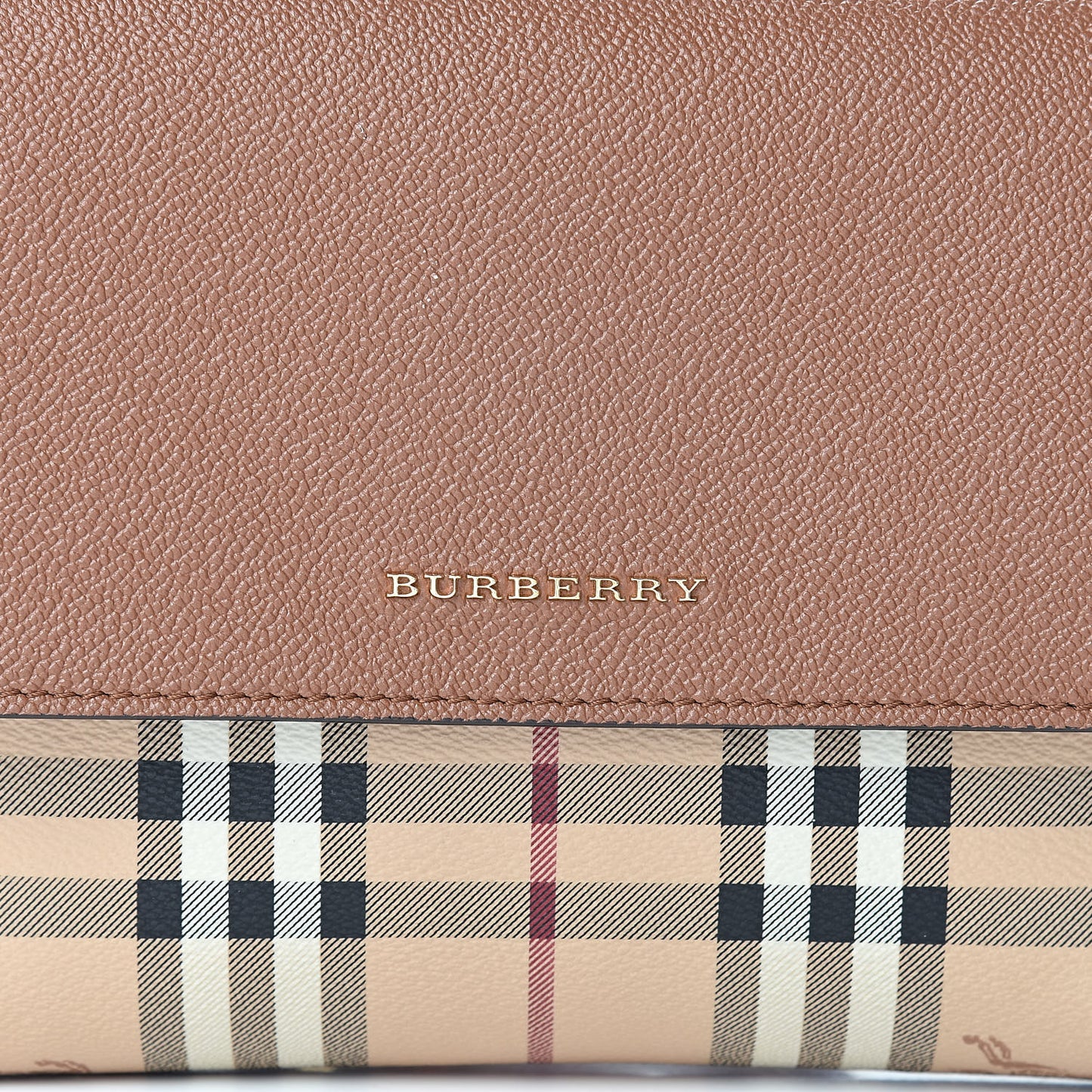 Haymarket Check Small Loxley Crossbody Bright Toffee