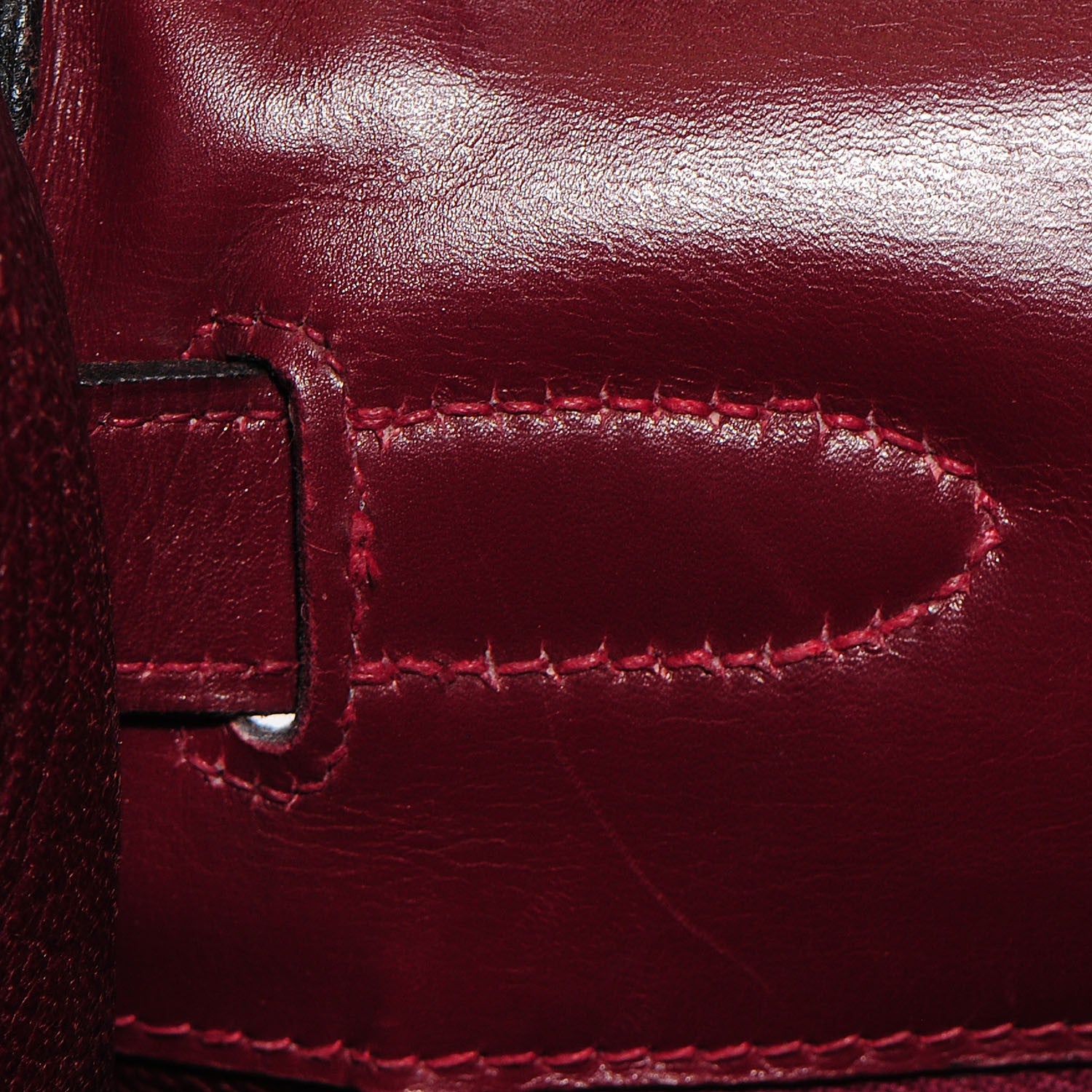 Hermes Box Kelly Retourne 32 Rouge H 15 of 23