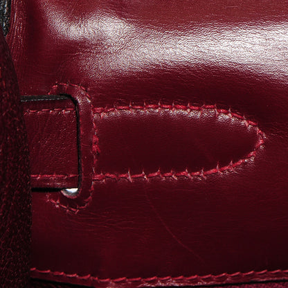 Hermes Box Kelly Retourne 32 Rouge H 15 of 23