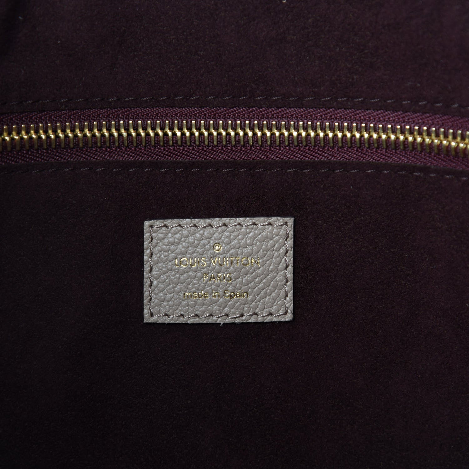 Louis Vuitton Empreinte Monogram Giant Neverfull MM Tourterelle 9 of 12