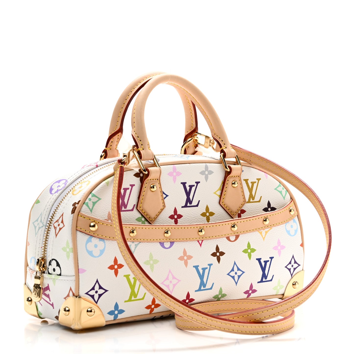LV x TM Monogram Multicolor East West White