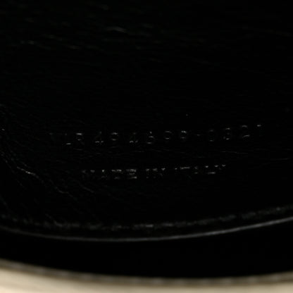 Saint Laurent Calfskin Y Quilted Monogram Small Loulou Chain Satchel Blanc Vintage 7 of 12