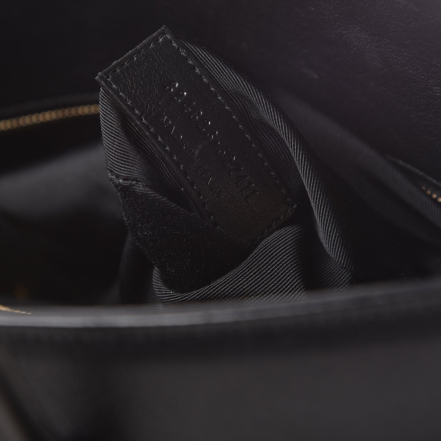 Smooth Calfskin Small Sac De Jour Black