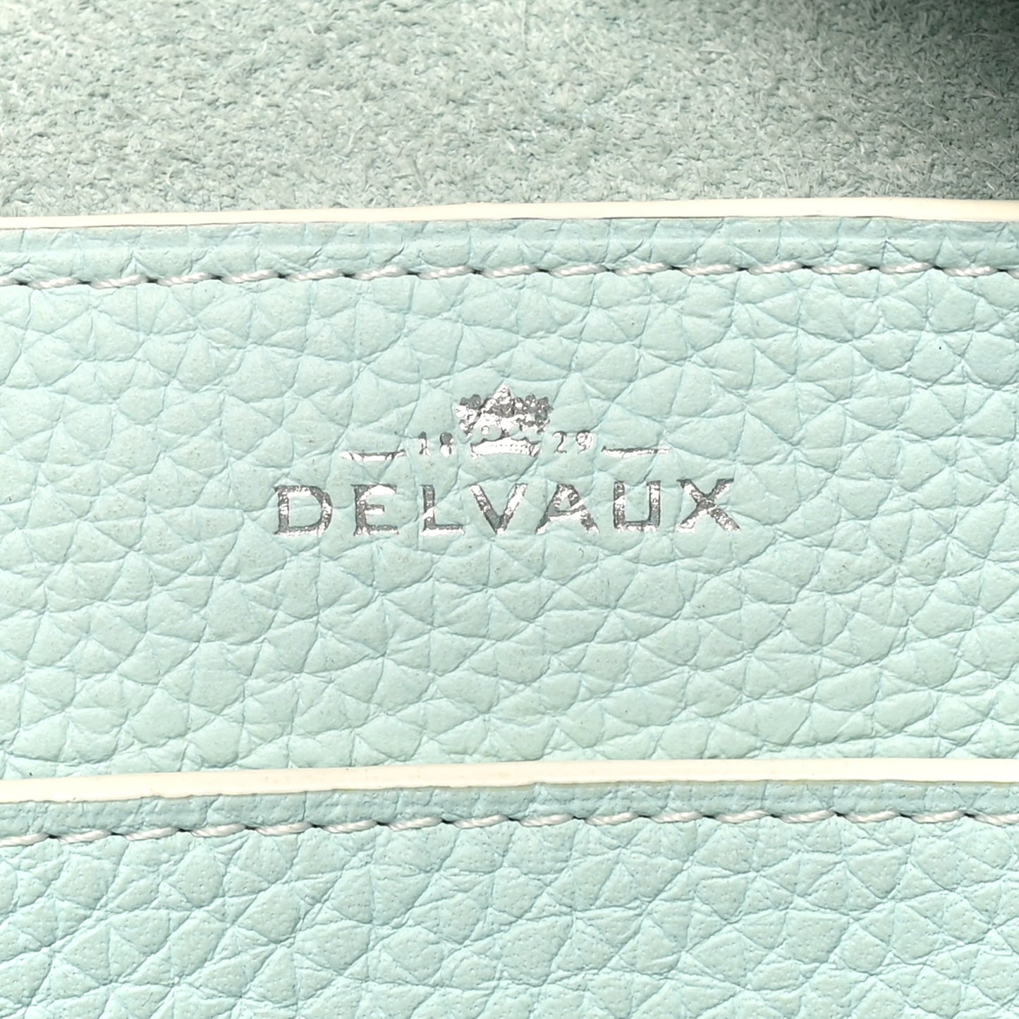 Taurillon Soft Mini Cool Box Satchel Light Blue