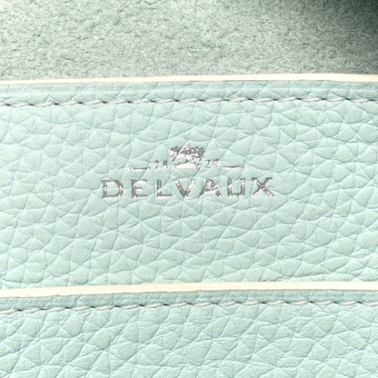 Delvaux Taurillon Soft Mini Cool Box Satchel Light Blue 6 of 9