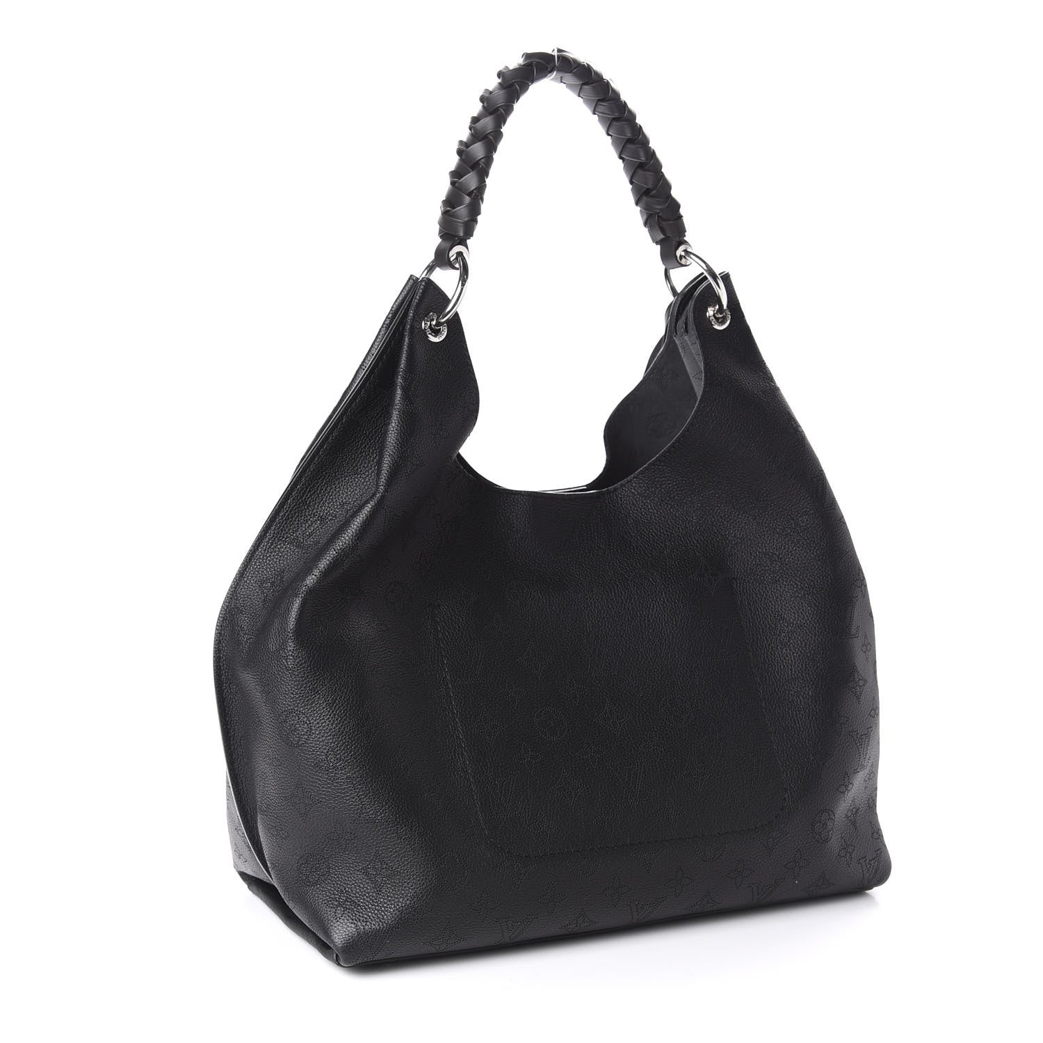 Louis Vuitton Mahina Carmel Hobo Black 3 of 9