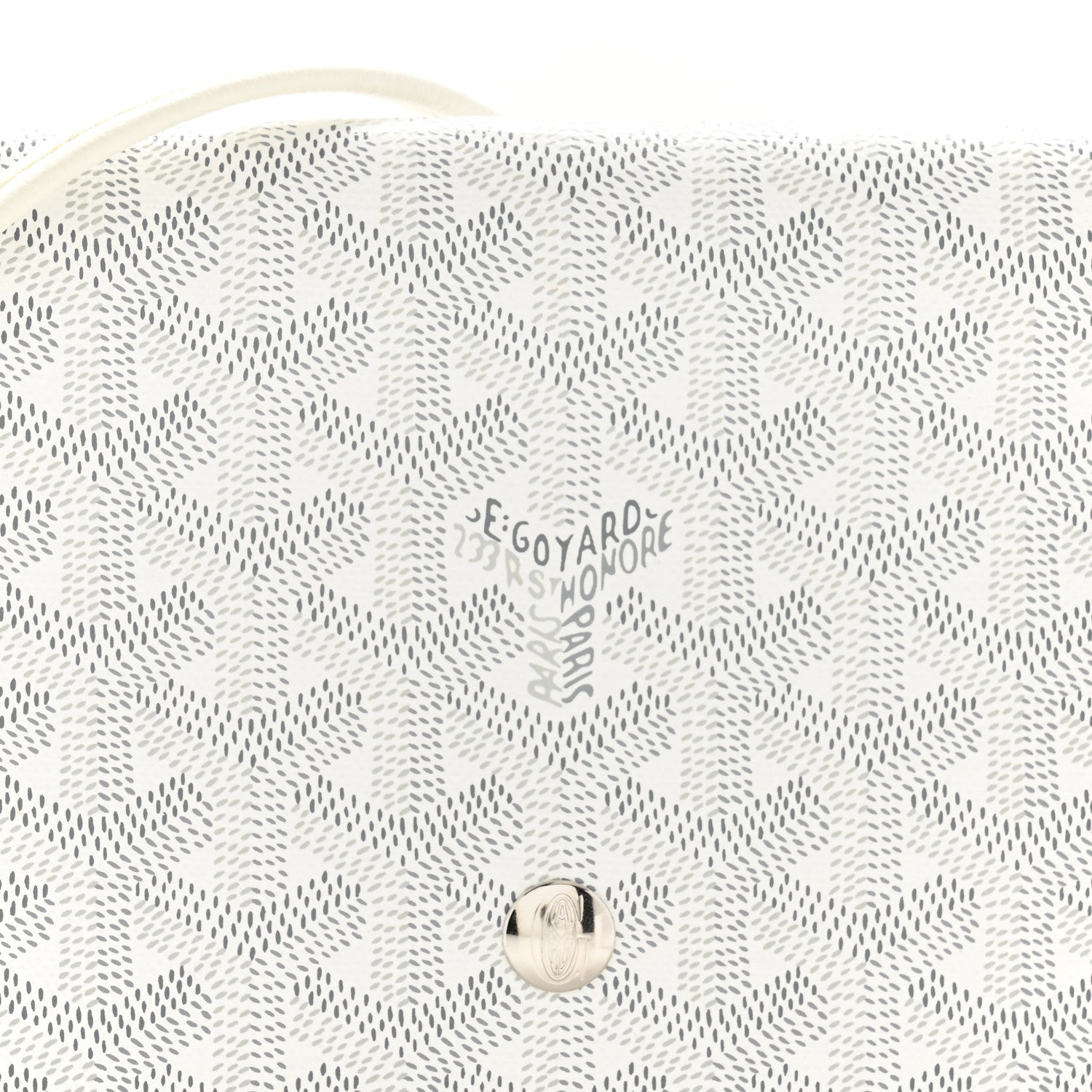 Goyard Goyardine Plumet Wallet Clutch White 7 of 9