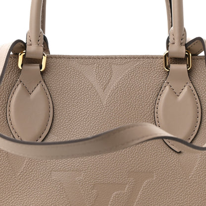 Louis Vuitton Empreinte Monogram Giant Onthego MM Tourterelle 7 of 9