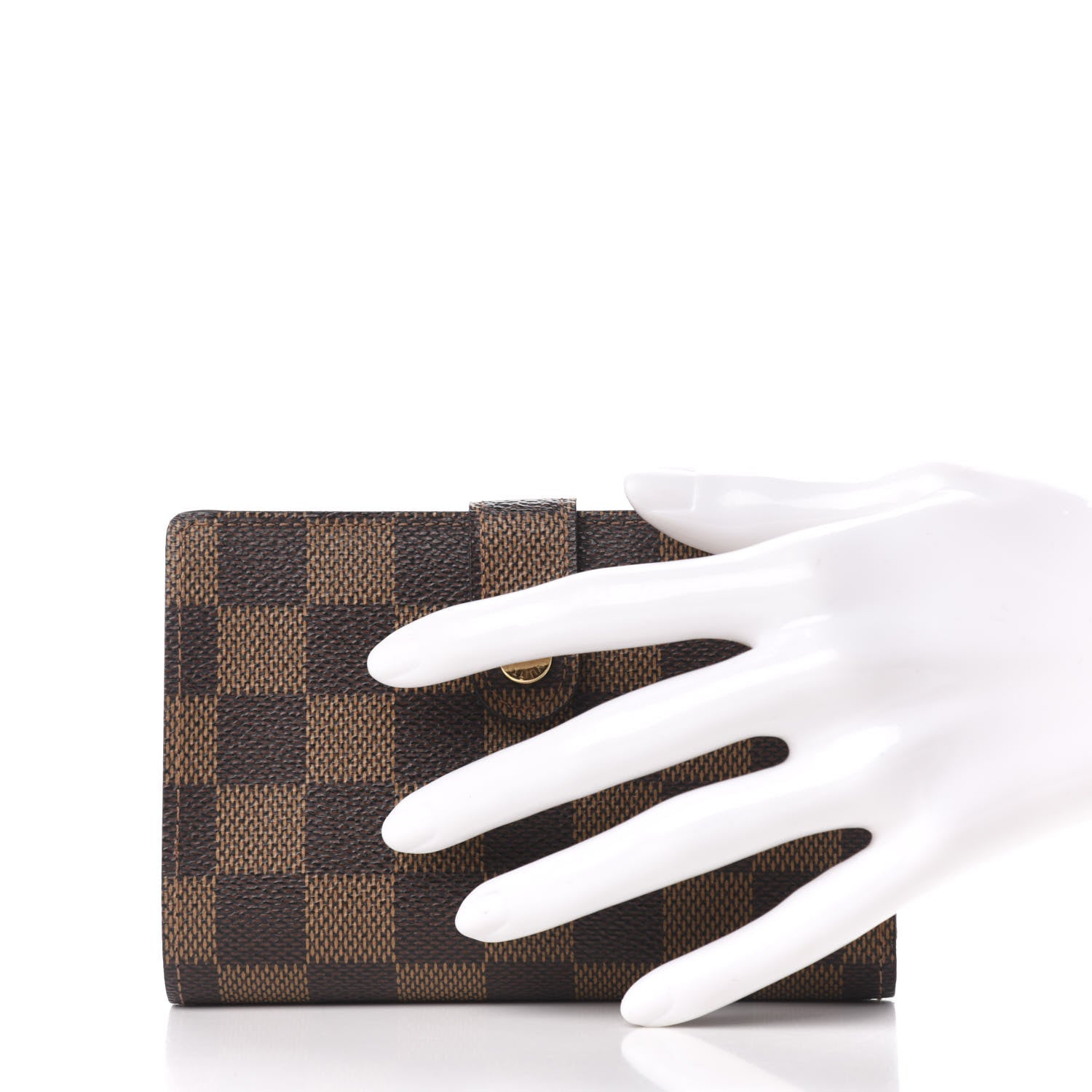Louis Vuitton Damier Ebene French Purse Wallet 2 of 6