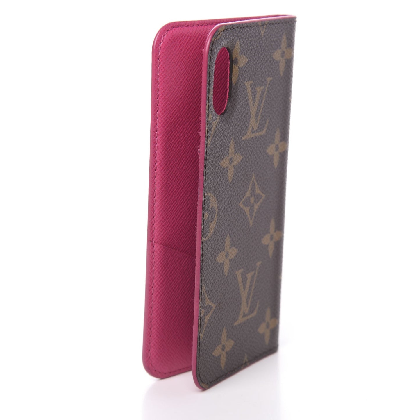 Monogram iPhone X/XS Folio Case Rose Pop