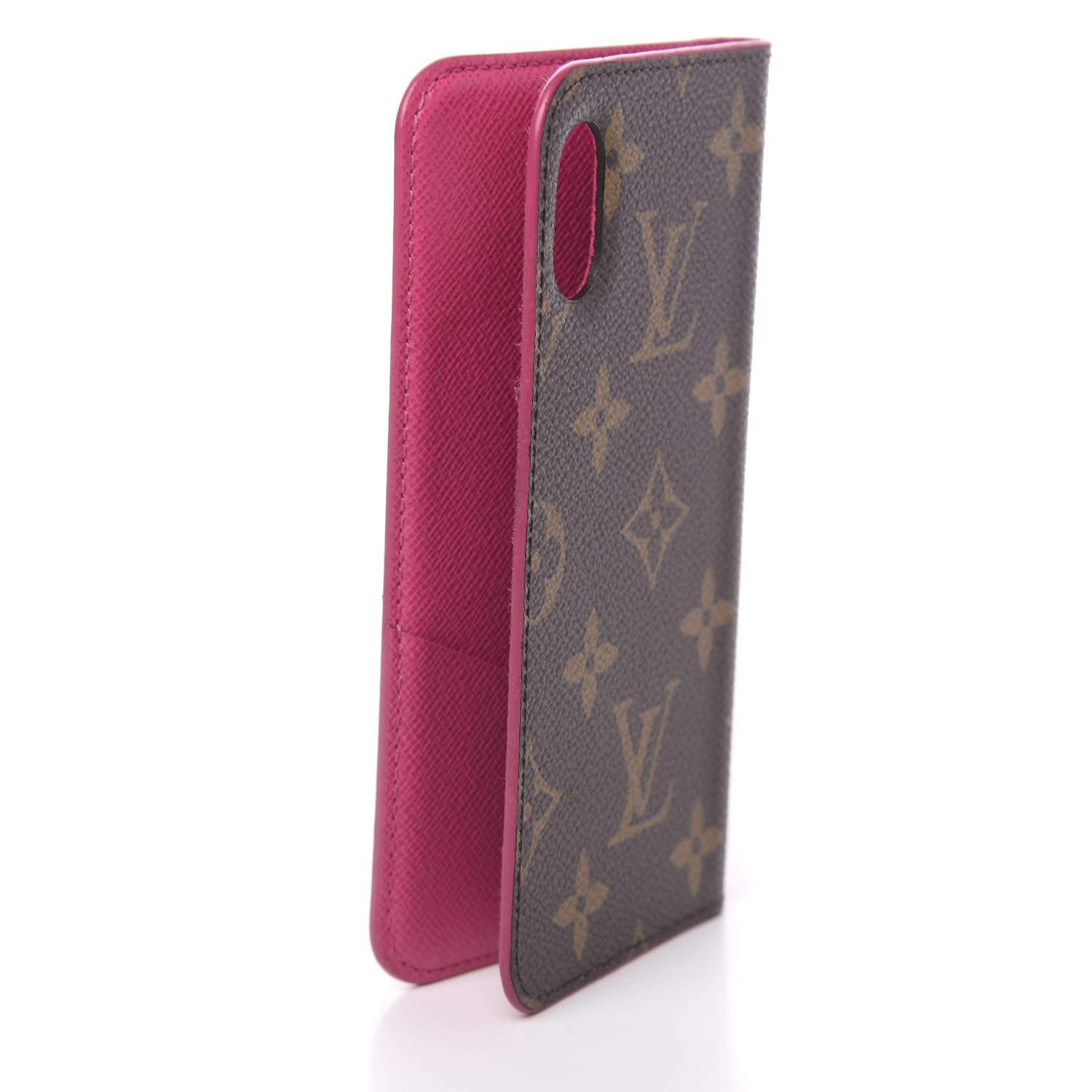 Louis Vuitton Monogram iPhone X/XS Folio Case Rose Pop 3 of 8