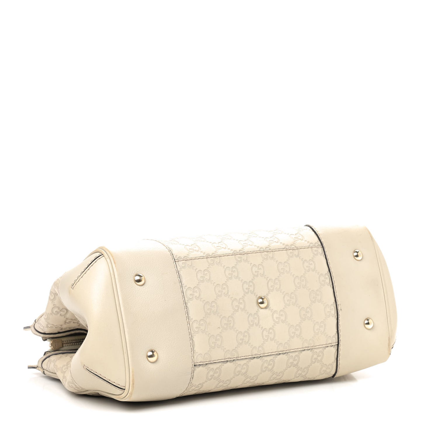 Guccissima Medium Mayfair Tote Off White