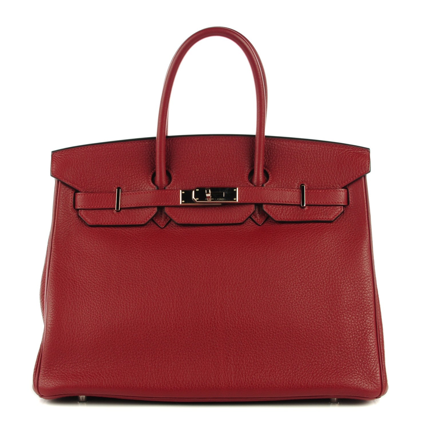 Hermes Togo Birkin 35 Rouge H 1 of 15