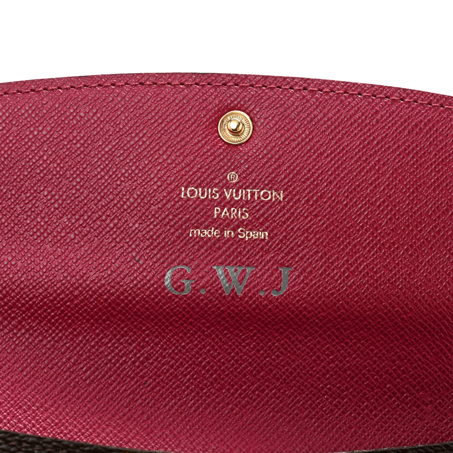 Monogram Emilie Wallet Fuchsia