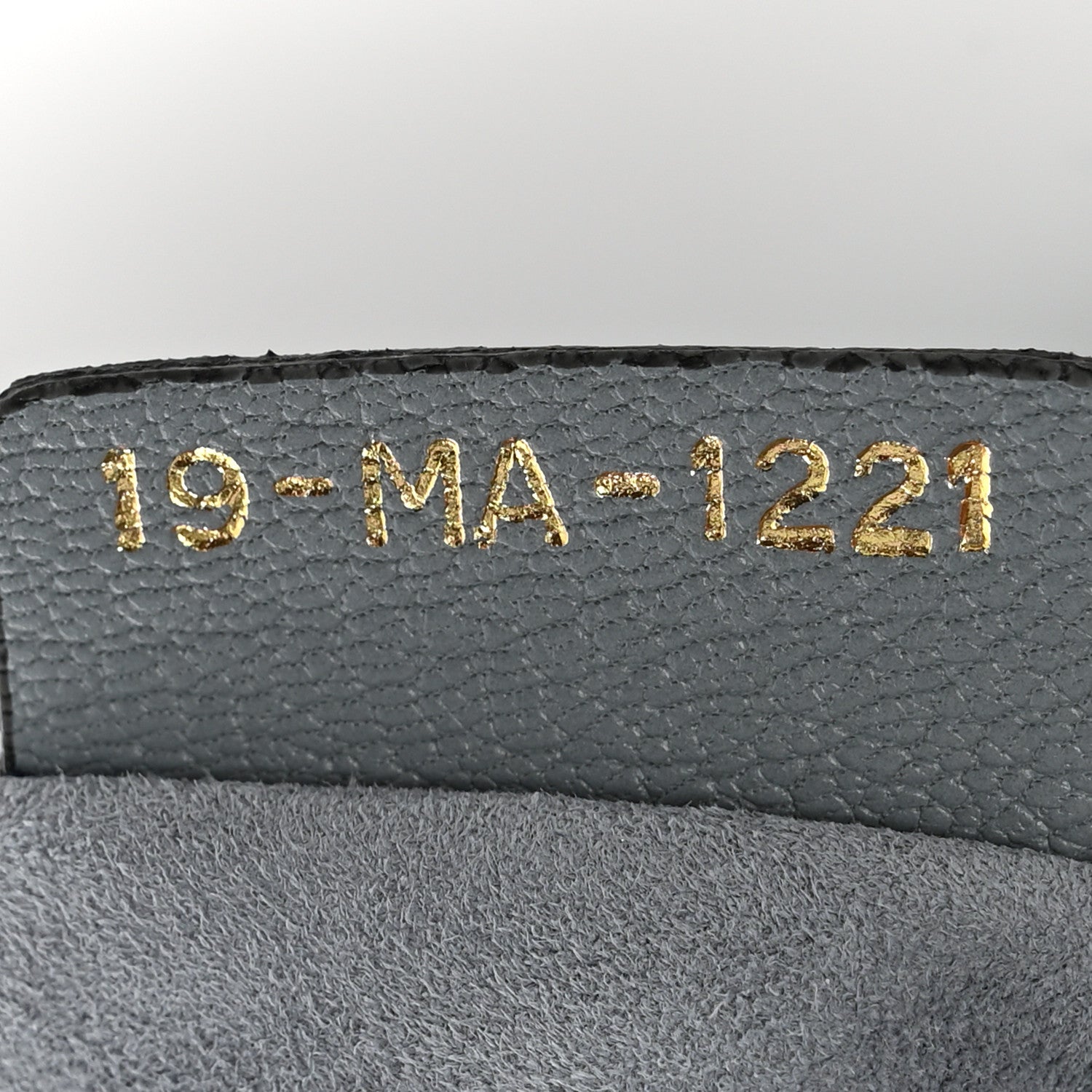 Christian Dior Goatskin Micro Saddle Bag Cloud Blue 7 of 10