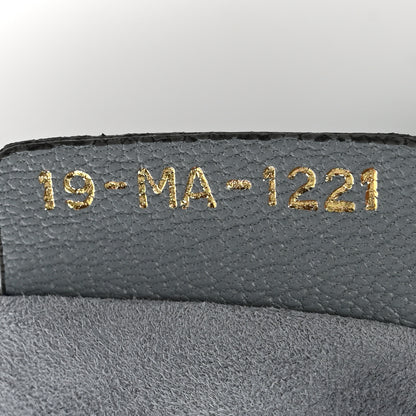 Christian Dior Goatskin Micro Saddle Bag Cloud Blue 7 of 10