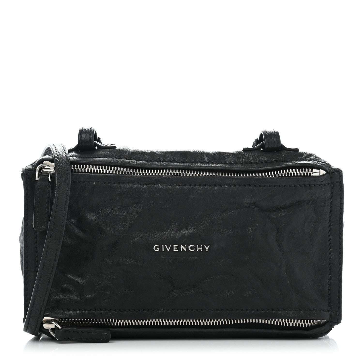 Givenchy Tumbled Sheepskin Mini Pandora Black 1 of 13