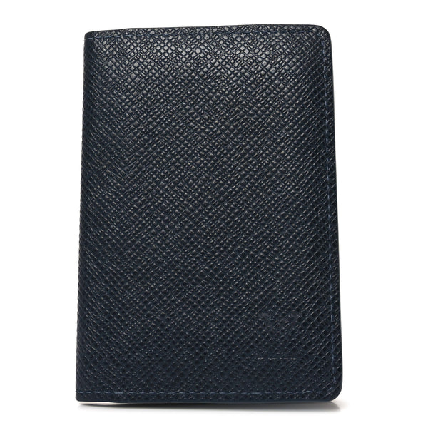 Louis Vuitton Taiga Pocket Organizer NM Blue Marine 1822729