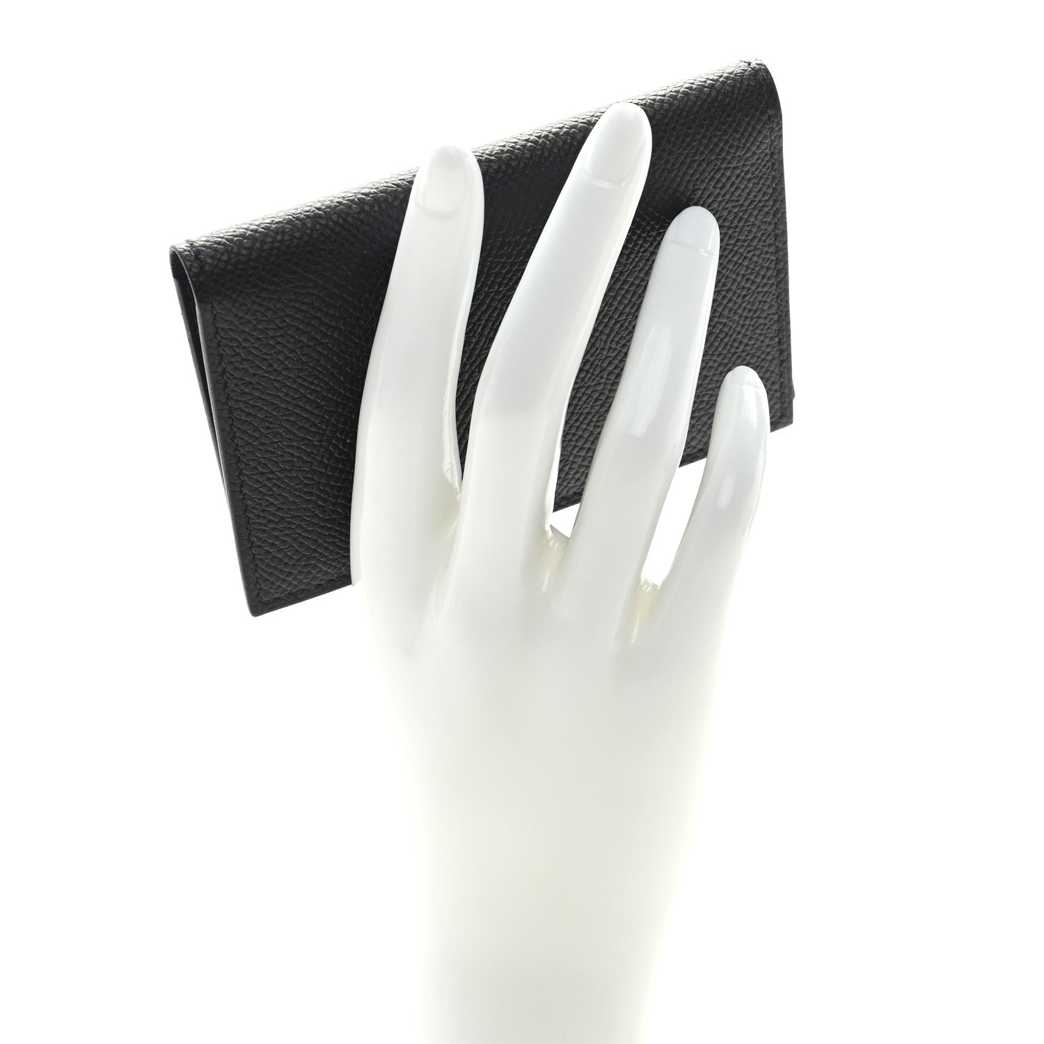 Hermes Epsom MC2 Euclide Card Holder Case Black 2 of 6