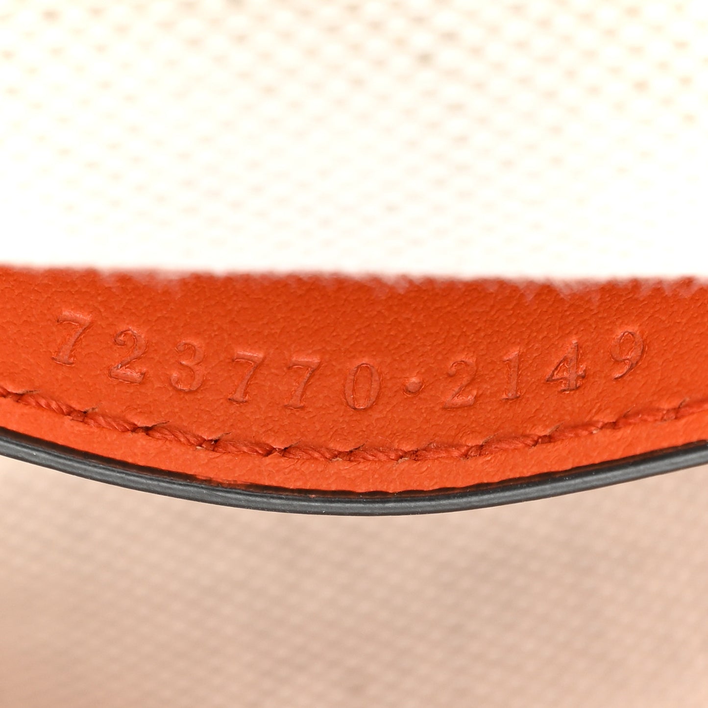Calfskin GG Matelasse Mini Top Handle Bag Deep Orange