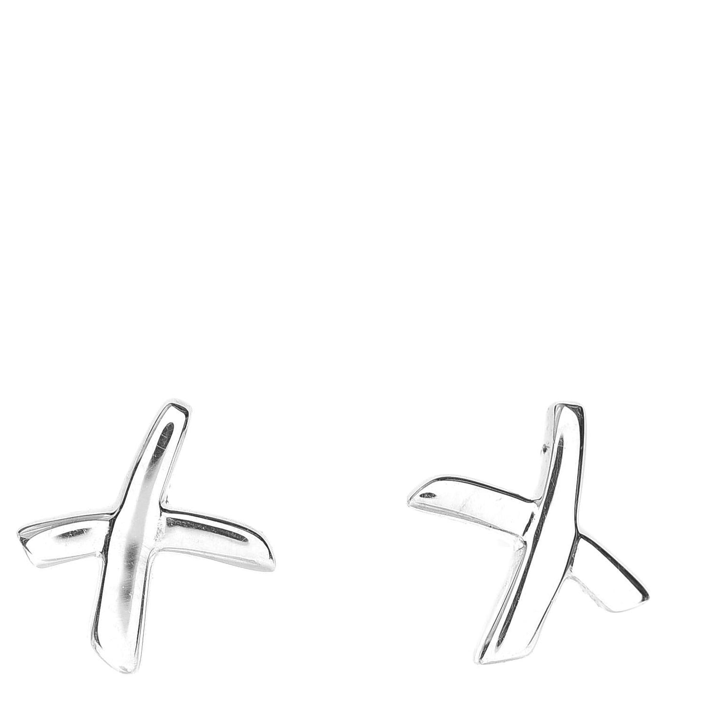 Sterling Silver Small Paloma Picasso Graffiti X Stud Earrings