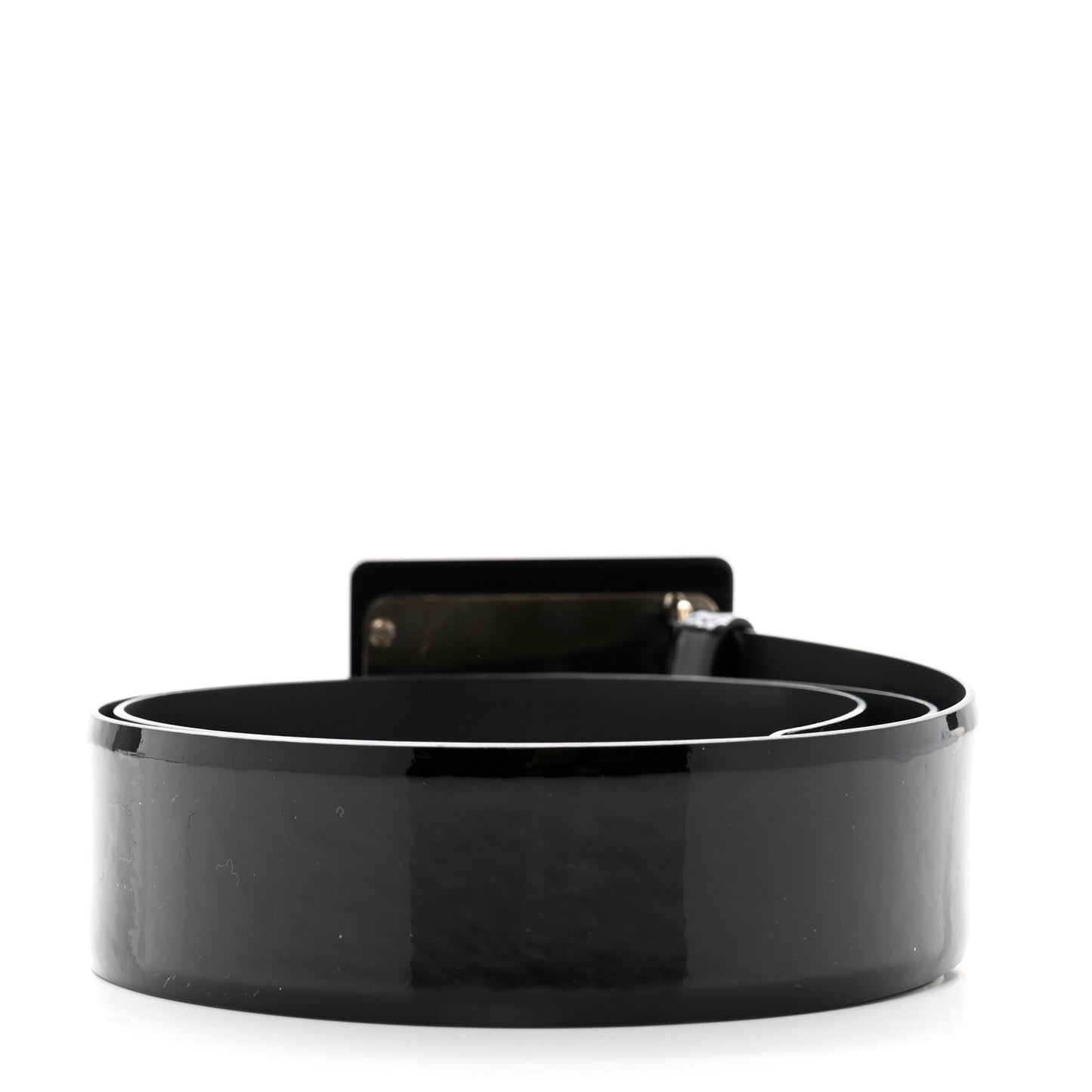 Patent Calfskin Belt 105 42 Black