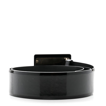 Chanel Patent Calfskin Belt 105 42 Black 2 of 9