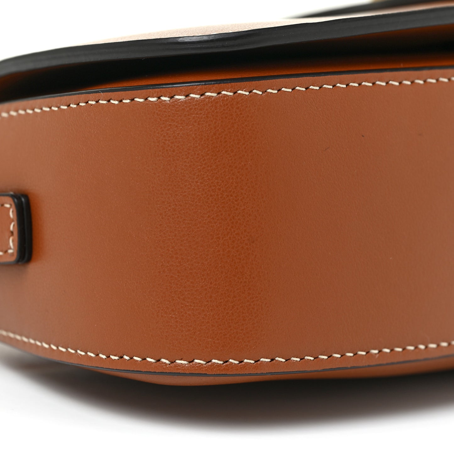 Smooth Calfskin Tabou Clutch On Strap Tan