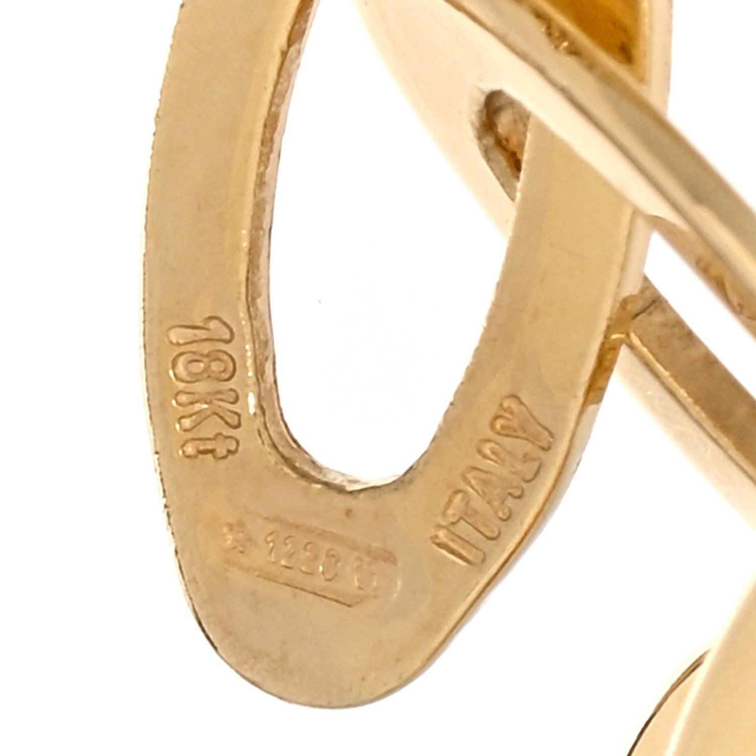 Roberto Coin 18K Yellow Gold Blue Sapphire Chic and Shine Oval Link Bracelet 3 of 3