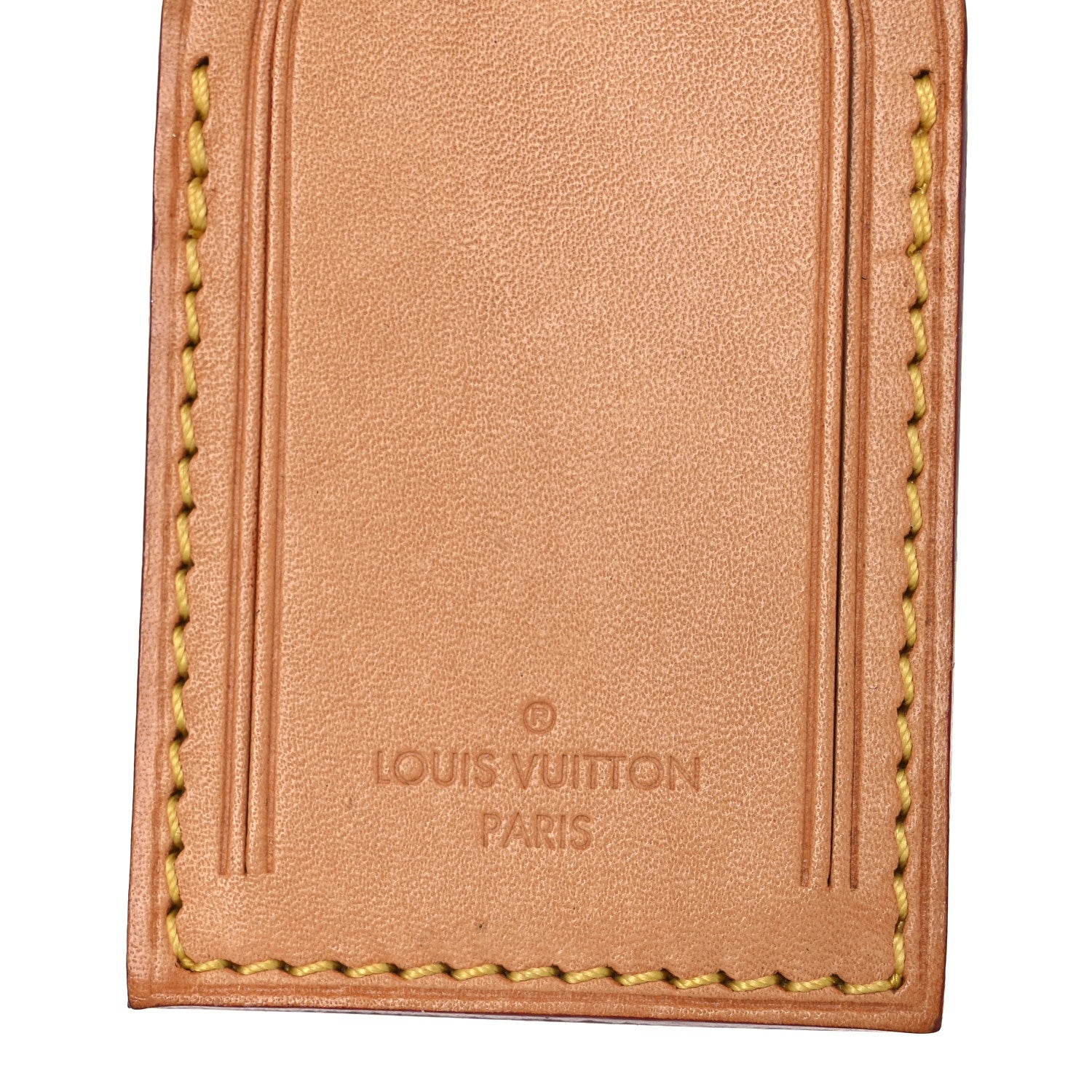 Louis Vuitton Vachetta Luggage Tag and Loop Set 4 of 4