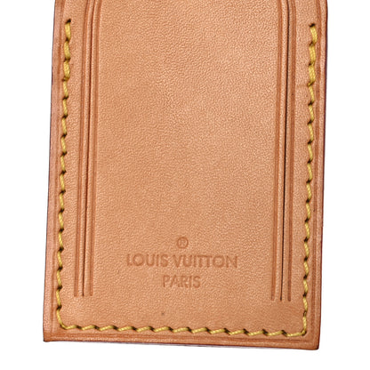 Louis Vuitton Vachetta Luggage Tag and Loop Set 4 of 4