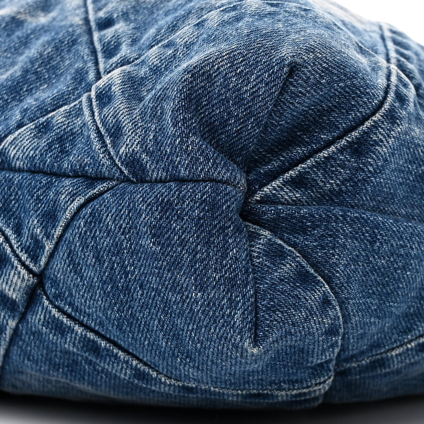 Denim Quilted Chanel 22 Blue
