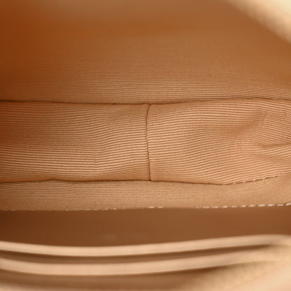 Celine Laminated Calfskin Quilted Small C Charm Bag Gold 5 of 13