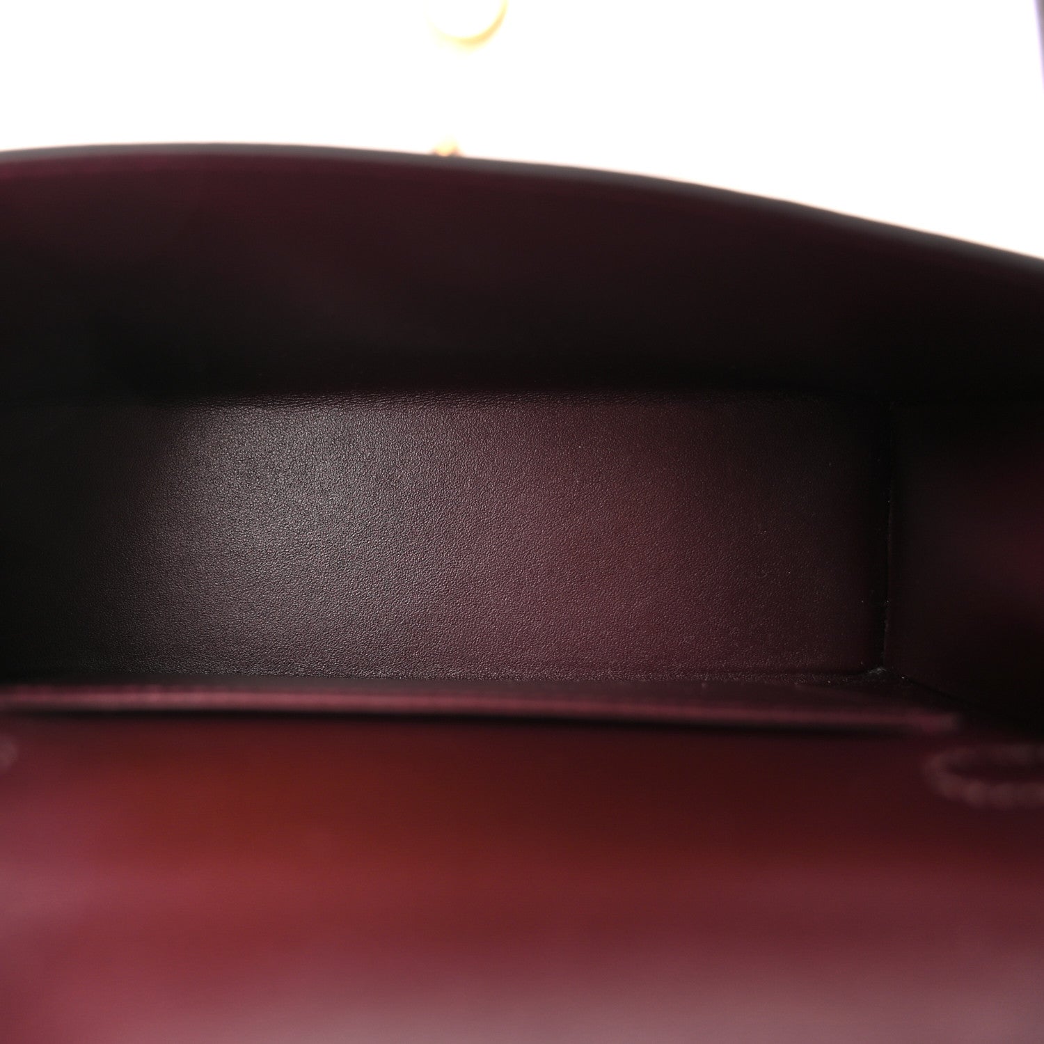 Hermes Epsom Mini Kelly Sellier 20 Rouge Sellier 5 of 10