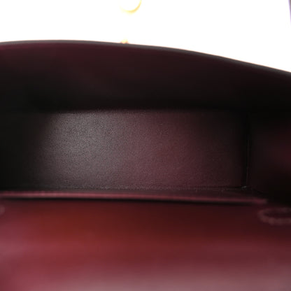 Hermes Epsom Mini Kelly Sellier 20 Rouge Sellier 5 of 10