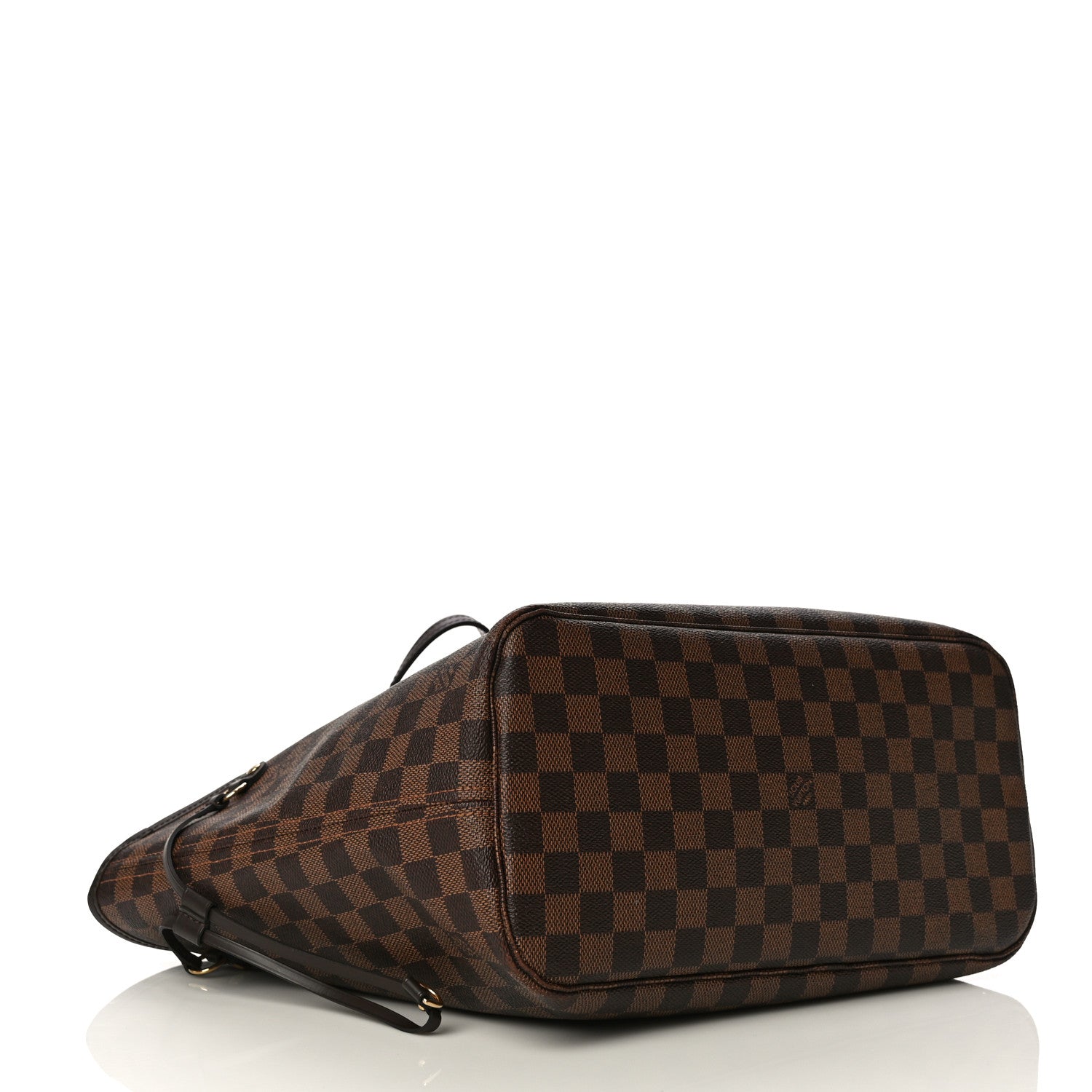 Louis Vuitton Damier Ebene Neo Neverfull MM Rose Ballerine 5 of 14